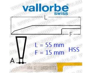 Штихель VALLORBE  SMALL    Flach        LOM-0401- 2        HSS