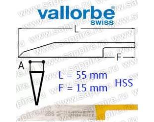 Штихель VALLORBE  SMALL  Messer      LOM-0406- 18 HSS