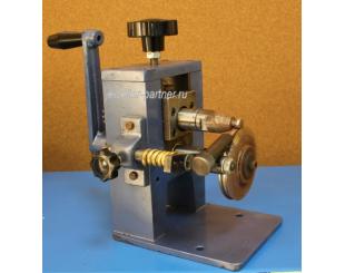Гибочная машина для изготовления браслетов и серег из листового металла (механическая)