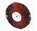 Щетка (круг) лепестковая коричневая (100 х 15 мм, № 150)